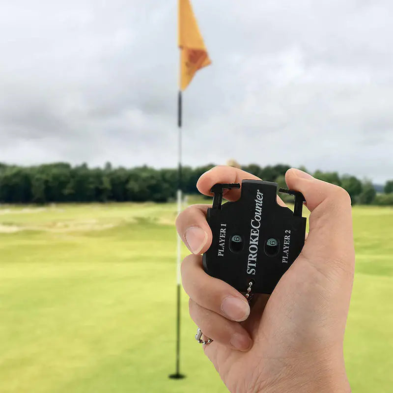 Clip-On Golf Stroke & Putt Counter