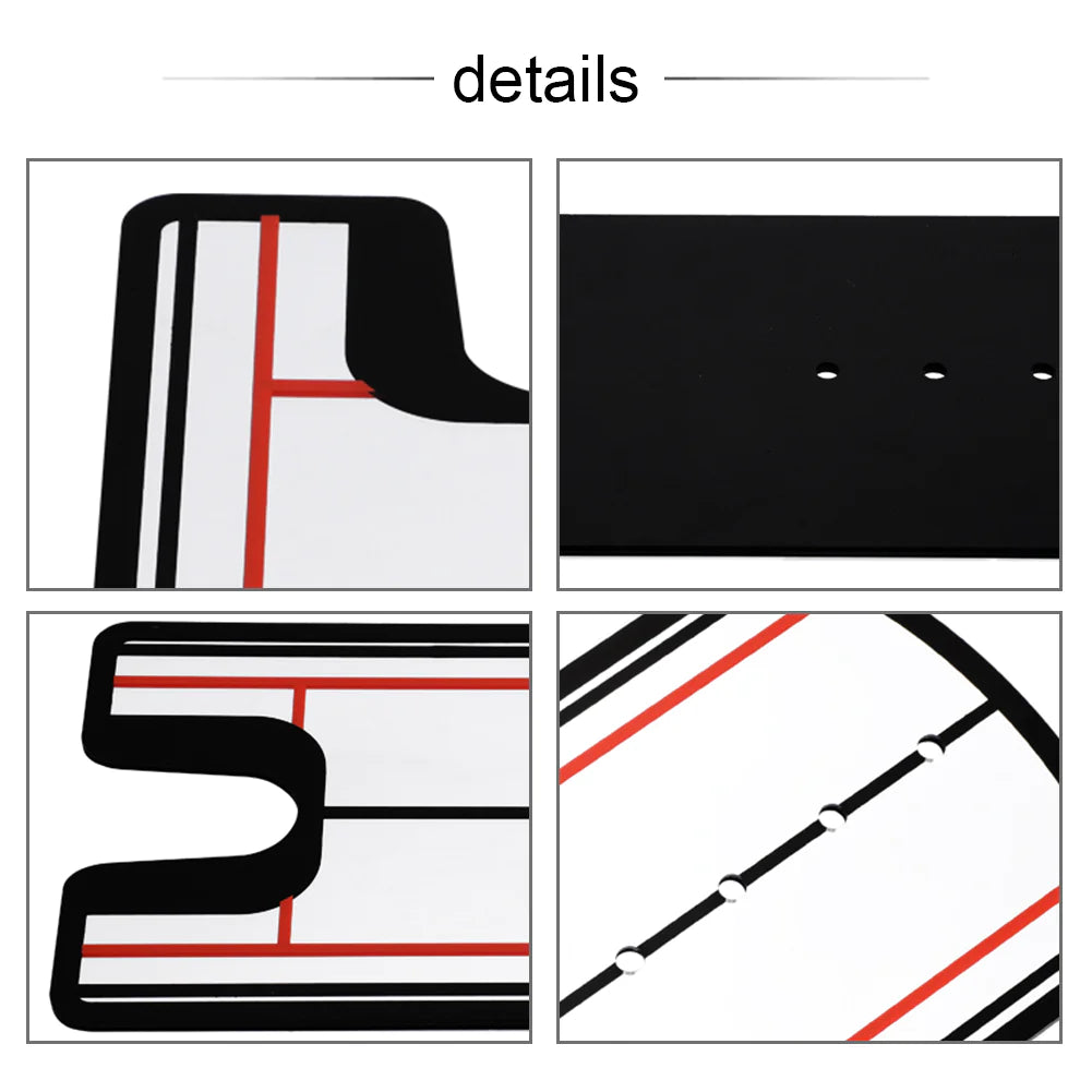 Putting Alignment Mirror with Eyeline & Stroke-Path Guides