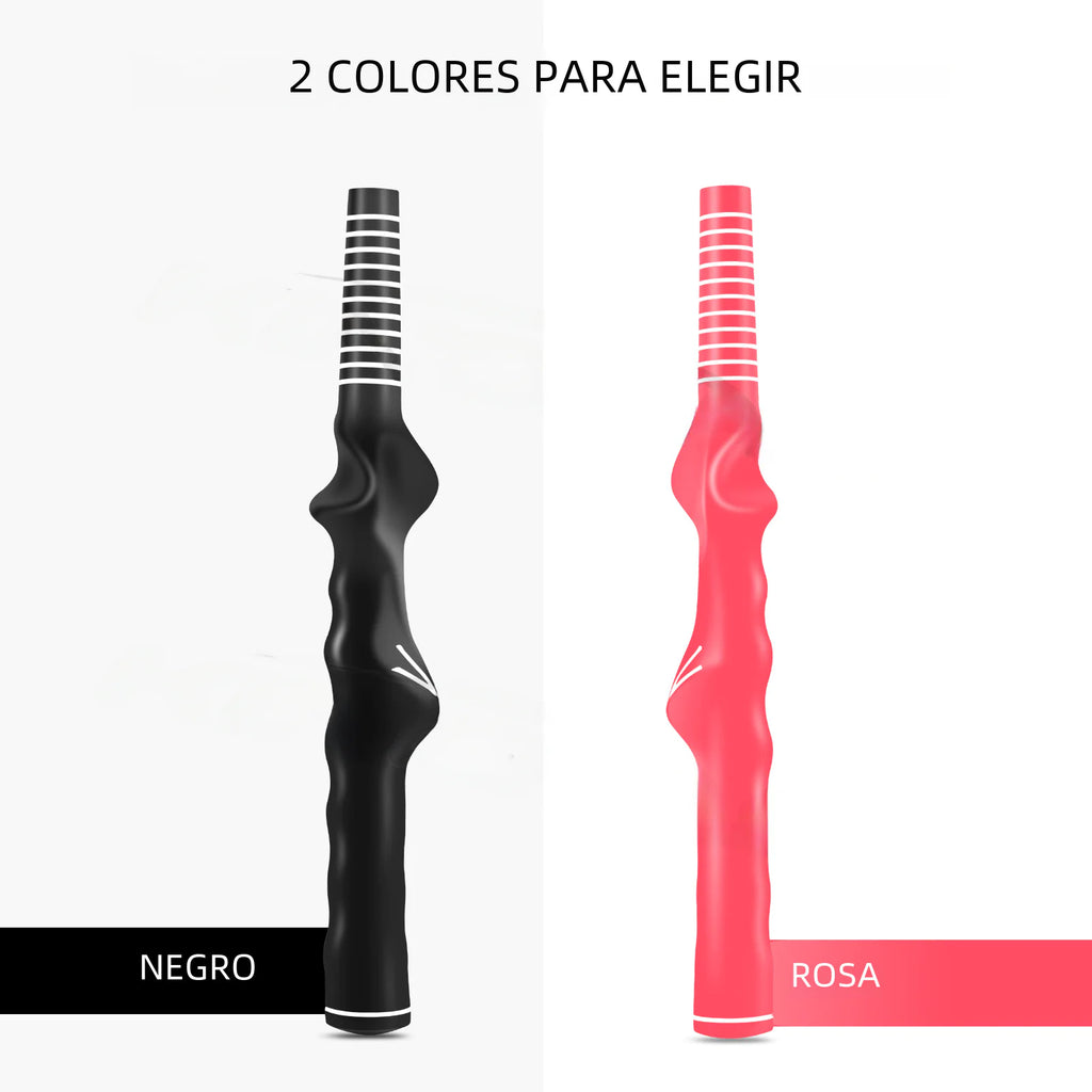 Molded Golf Grip Trainer for Correct Hand Placement