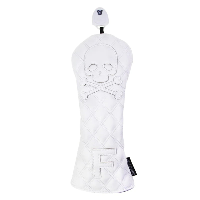 Synthetic Leather Golf Headcover Set — Driver, Fairway & Hybrid