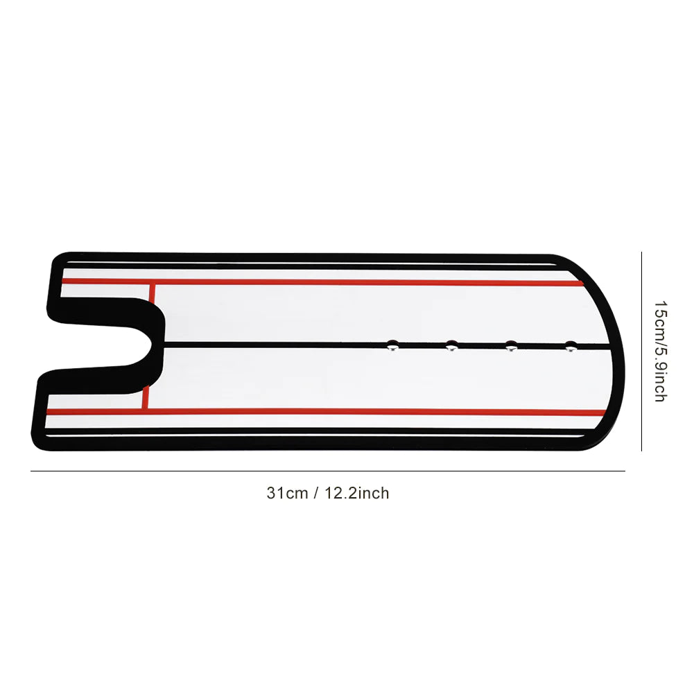 Putting Alignment Mirror with Eyeline & Stroke-Path Guides