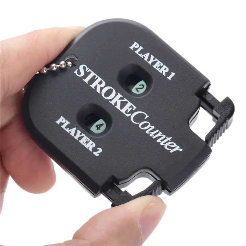 Clip-On Golf Stroke & Putt Counter