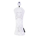 Synthetic leather golf headcover set