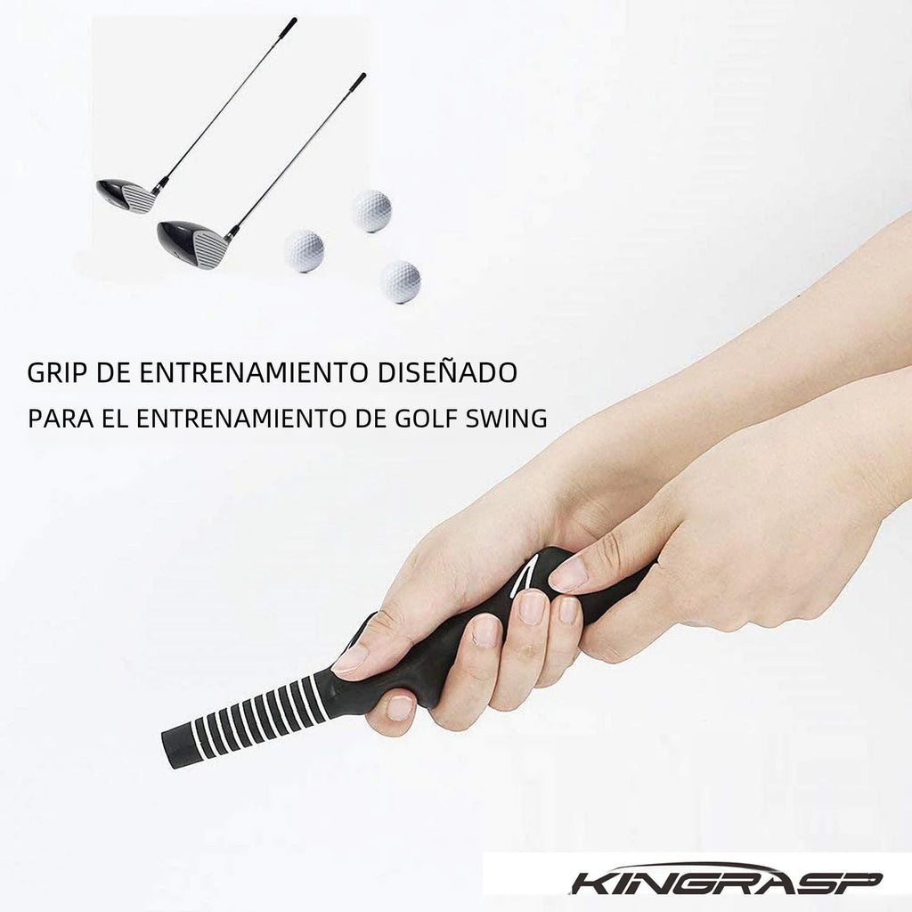 Molded Golf Grip Trainer for Correct Hand Placement