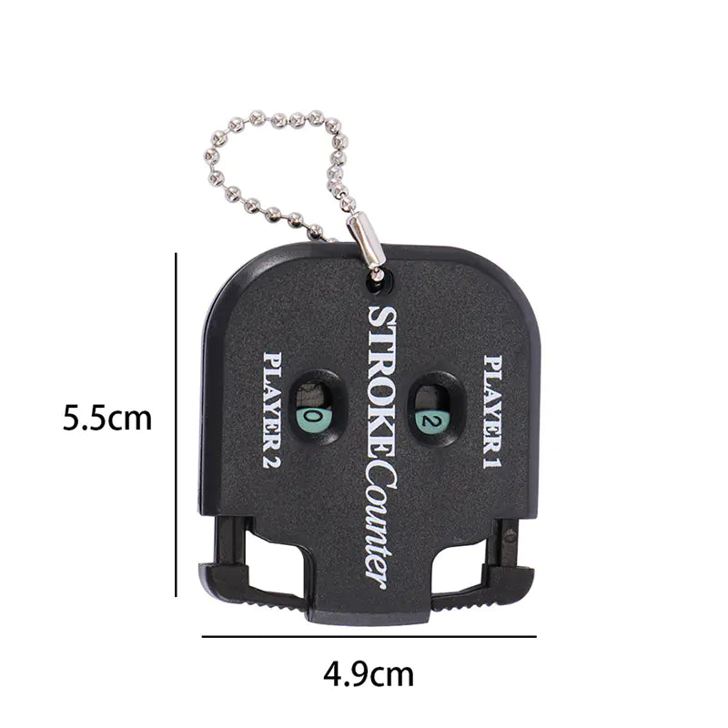 Clip-On Golf Stroke & Putt Counter